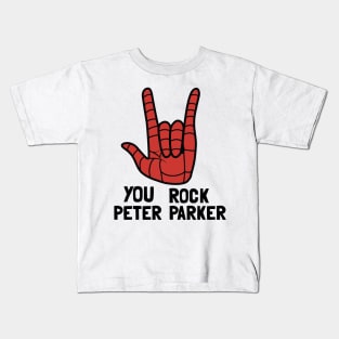 You Rock Peter Parker Kids T-Shirt